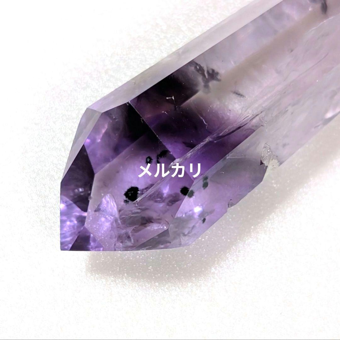 ロマネサイト イン アメジスト原石ポリッシュ