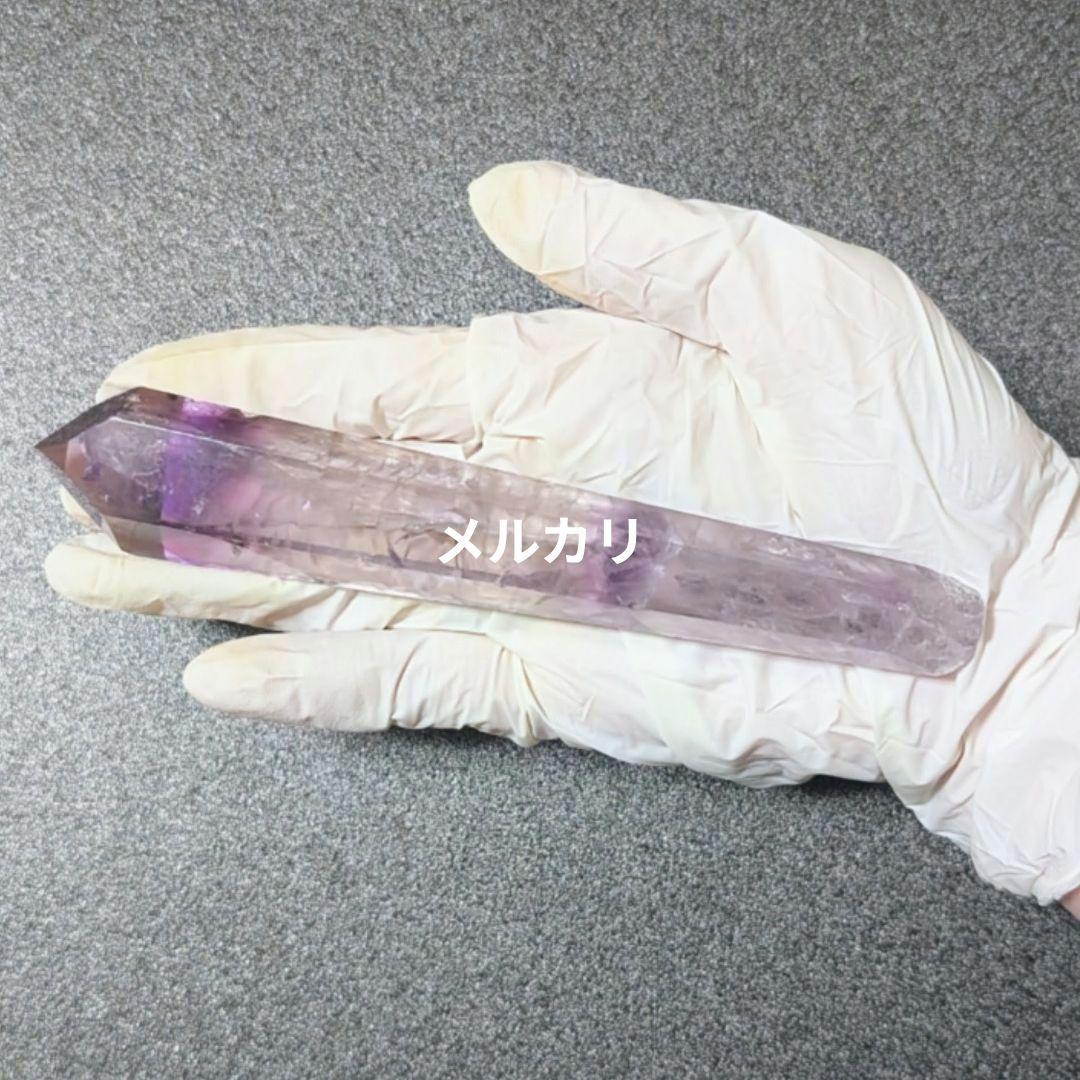 ロマネサイト イン アメジスト原石ポリッシュ