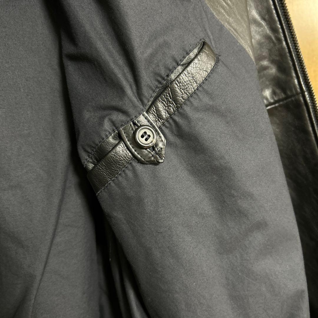 ポルトガル製XL ポロラルフローレン レザースイングトップジャケット ポニー無し