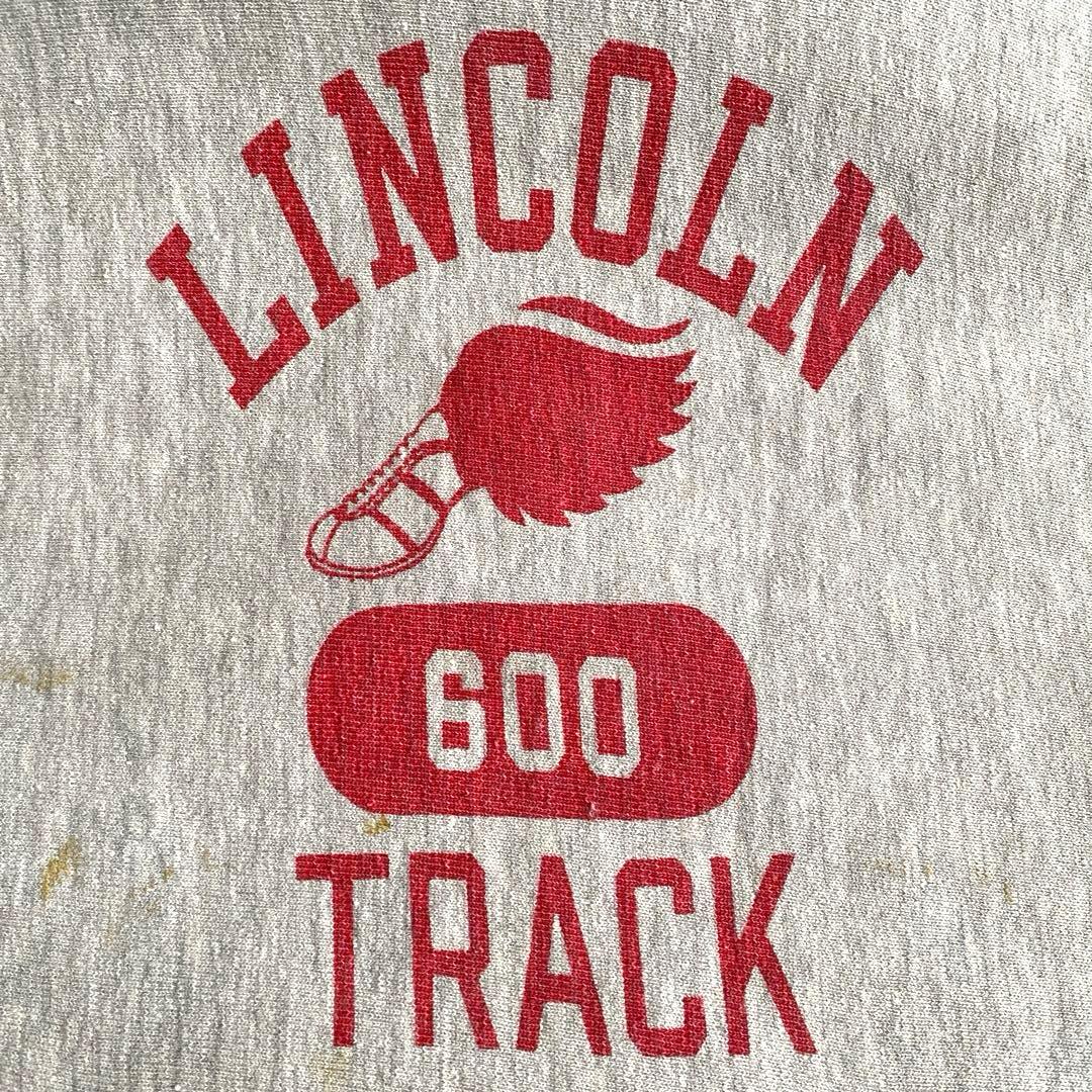 悶絶80sチャンピオン染込みウイングフット4段リバースウィーブUSA製パーカーL