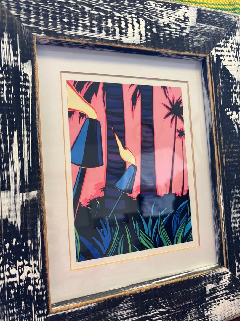 トロピカル風景のアート作品　クリスティーシン ヘザーブラウン