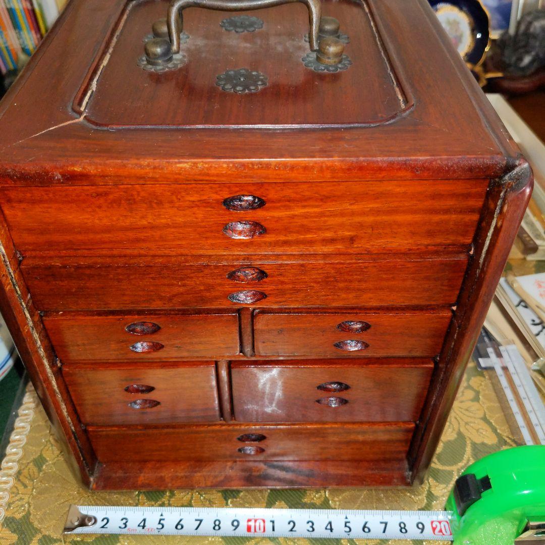 【最終価格】 書道篆刻　唐木　印箪笥