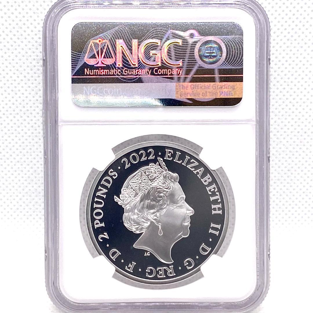 希少！都市景観！2022 イギリス 銀貨 NGC PF70UC FDOI