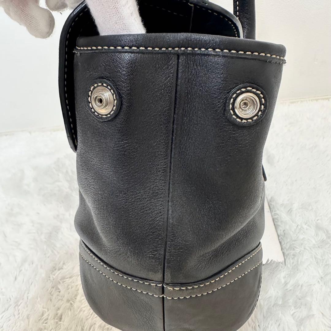 ✨希少✨COACH ソーホー ショルダーバック トート 黒 レザー y2k