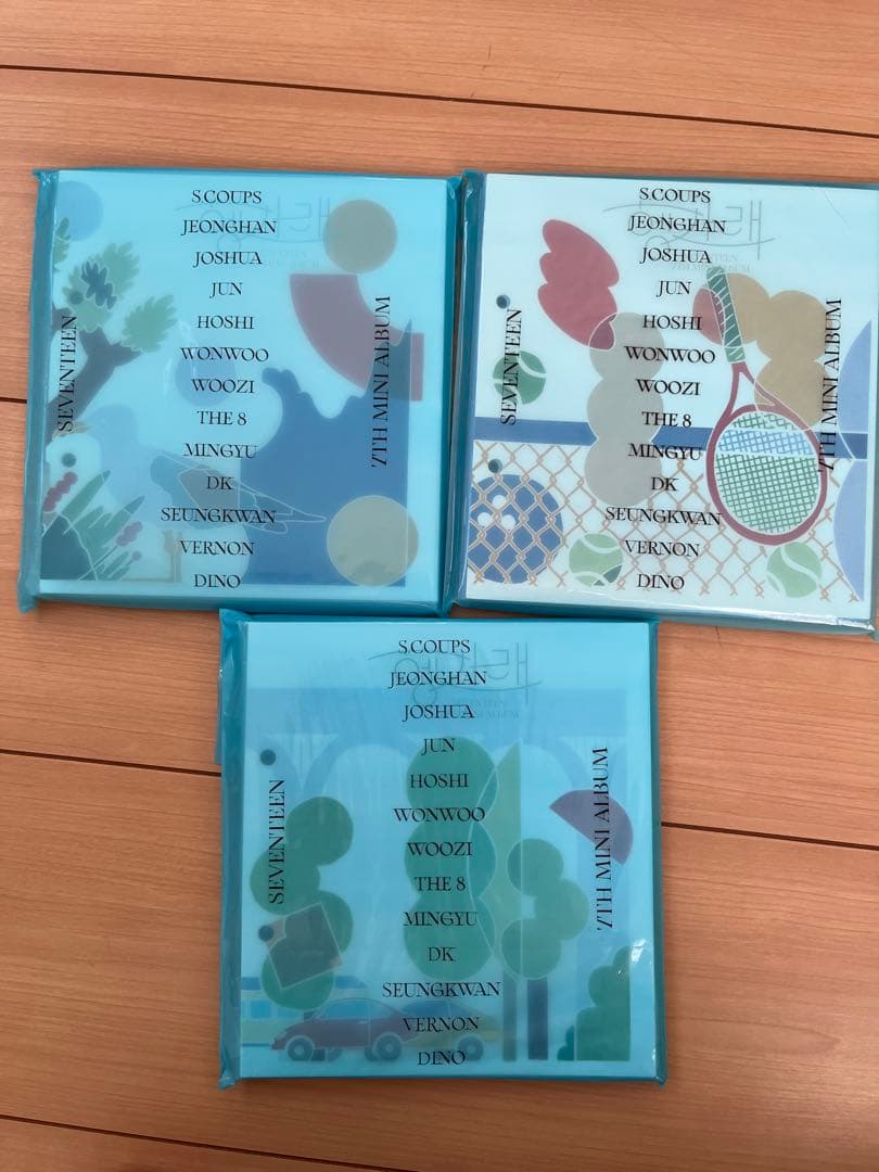 SEVENTEEN CDアルバムセット　トレカ