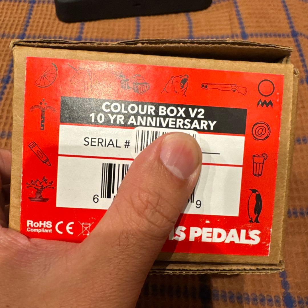 JHS Pedals COLOUR BOX 10th 10周年