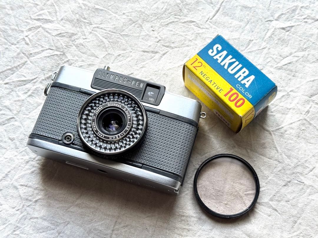 ⌘オーバーホール済み！ 作例あり 完動品！OLYMPUS PEN EE-2⌘