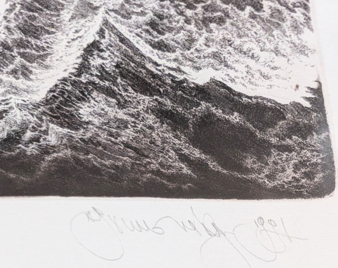 【SORAさまご予約品】知る人ぞ知る東欧の巨匠ブルノフスキーの超絶技巧リトグラフ