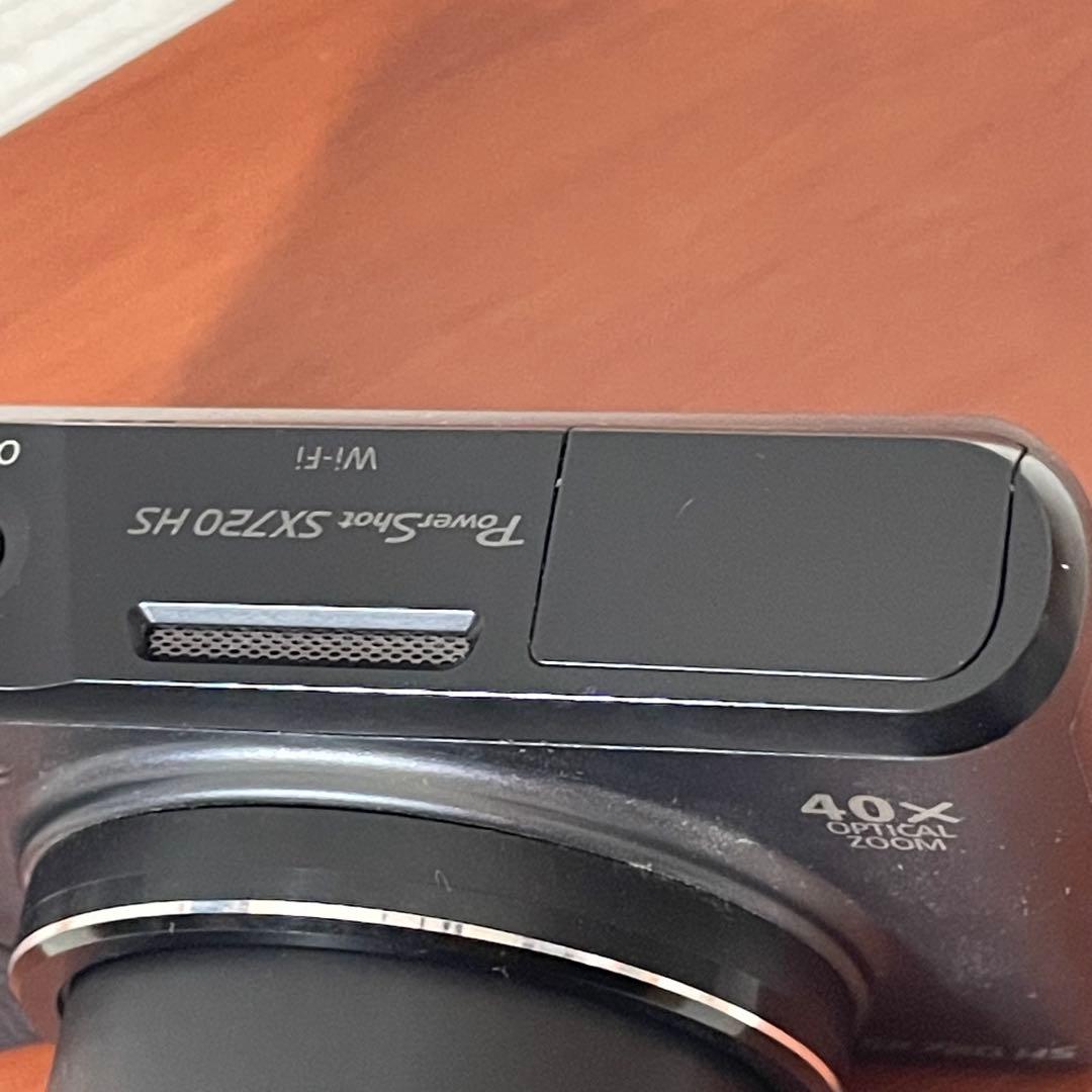 【動作確認済】Canon PowerShot SX720 HSブラック デジカメ
