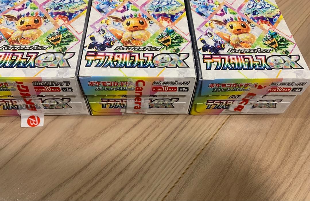 シュリペリなし　4BOX テラスタルフェスex