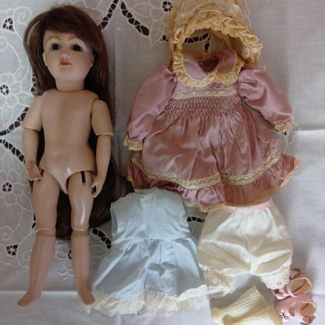 ♥ピンクのドレスが可愛いビスクドール（リプロ）♥