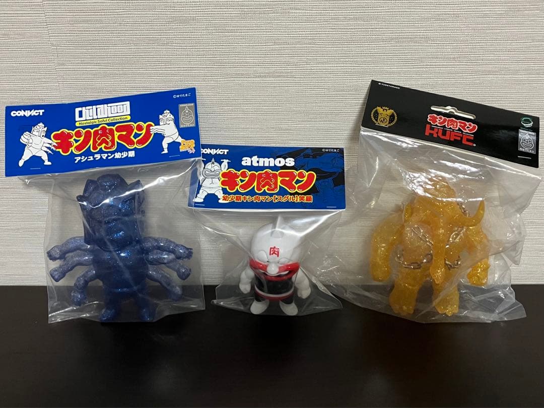 キン肉マンアシュラマンマンモスマンキン消しキンケシファイブスタートイラメソフビ