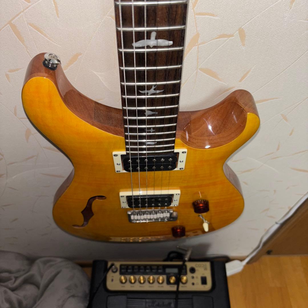 PRS SE Custom 22 セミホロウ　中古超美品　本日のみ価格