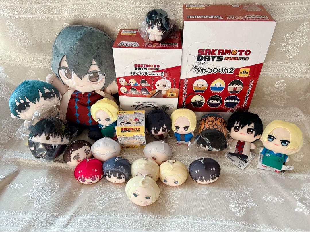 サカモトデイズ　はぐキャラ　フィギュア　ぬいぐるみ　色紙　特典　付録