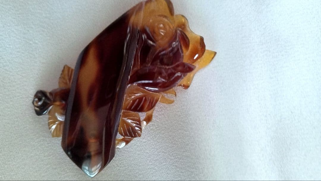 本鼈甲　帯留め