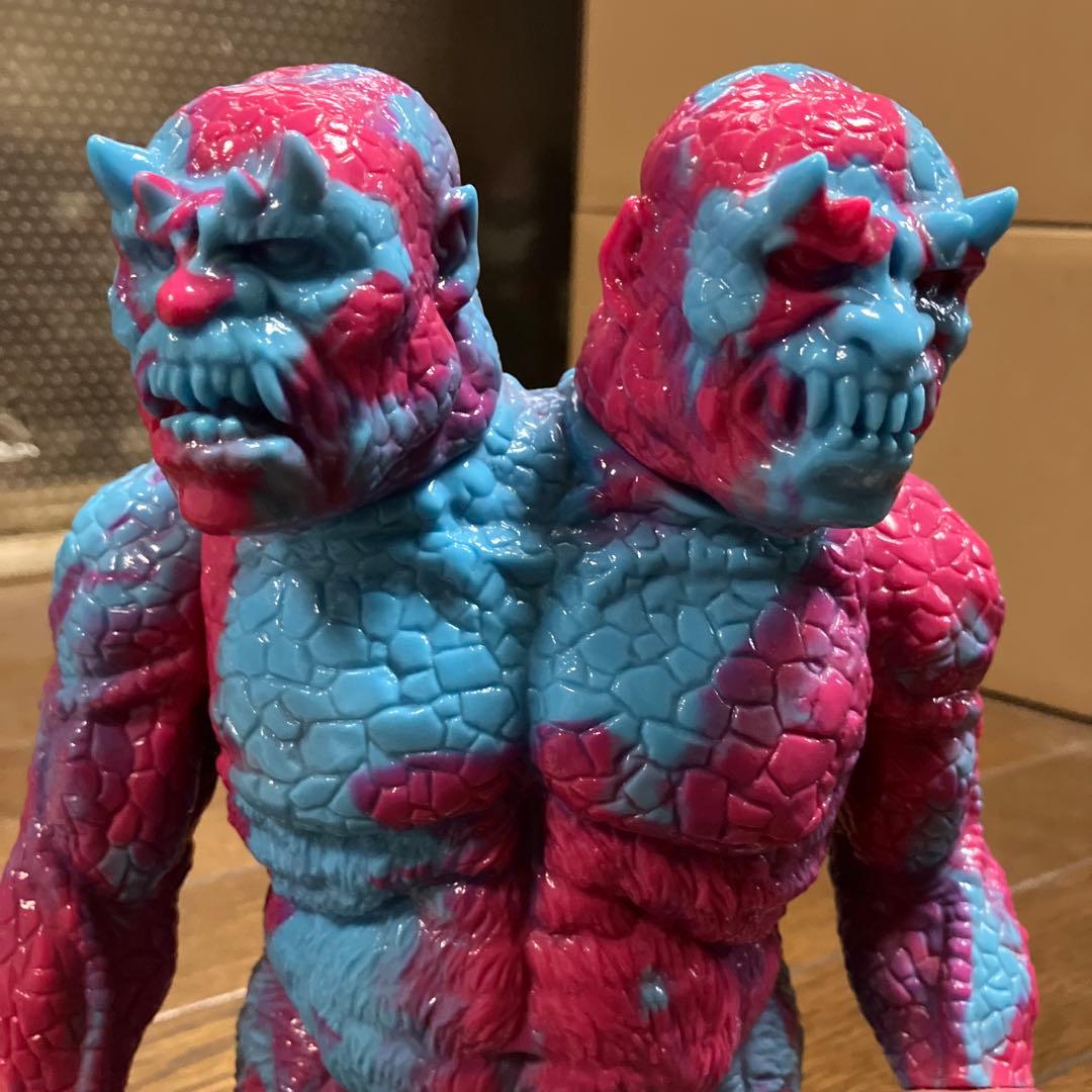 ソフビ ガリガンタス ISH 双頭巨人 ブルマァク マルサン bemon