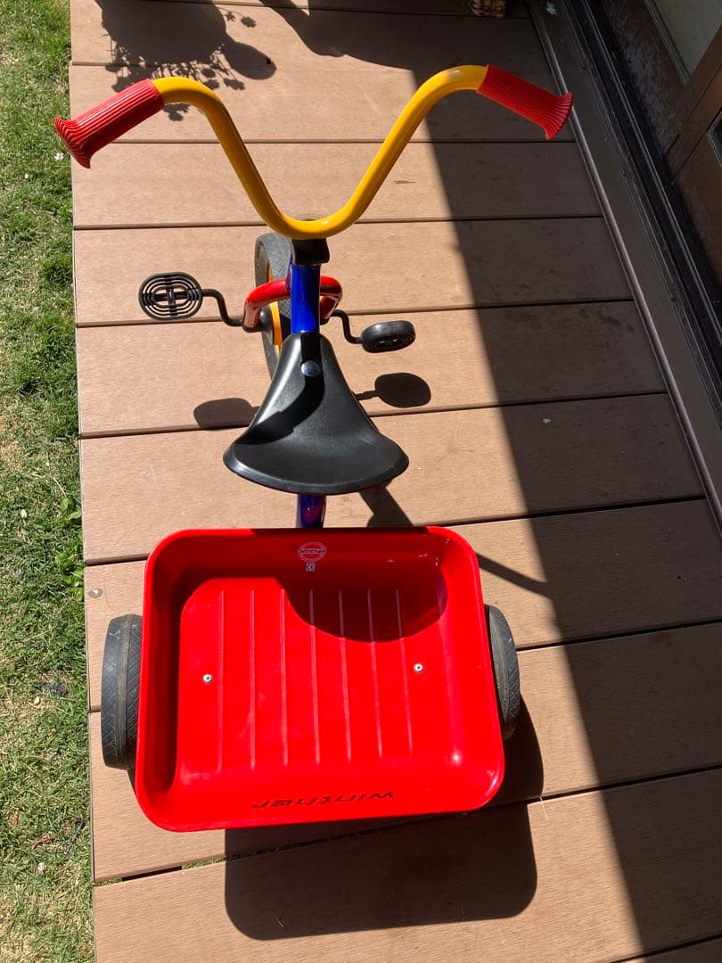 ボーネルンド三輪車 荷台付き Winther