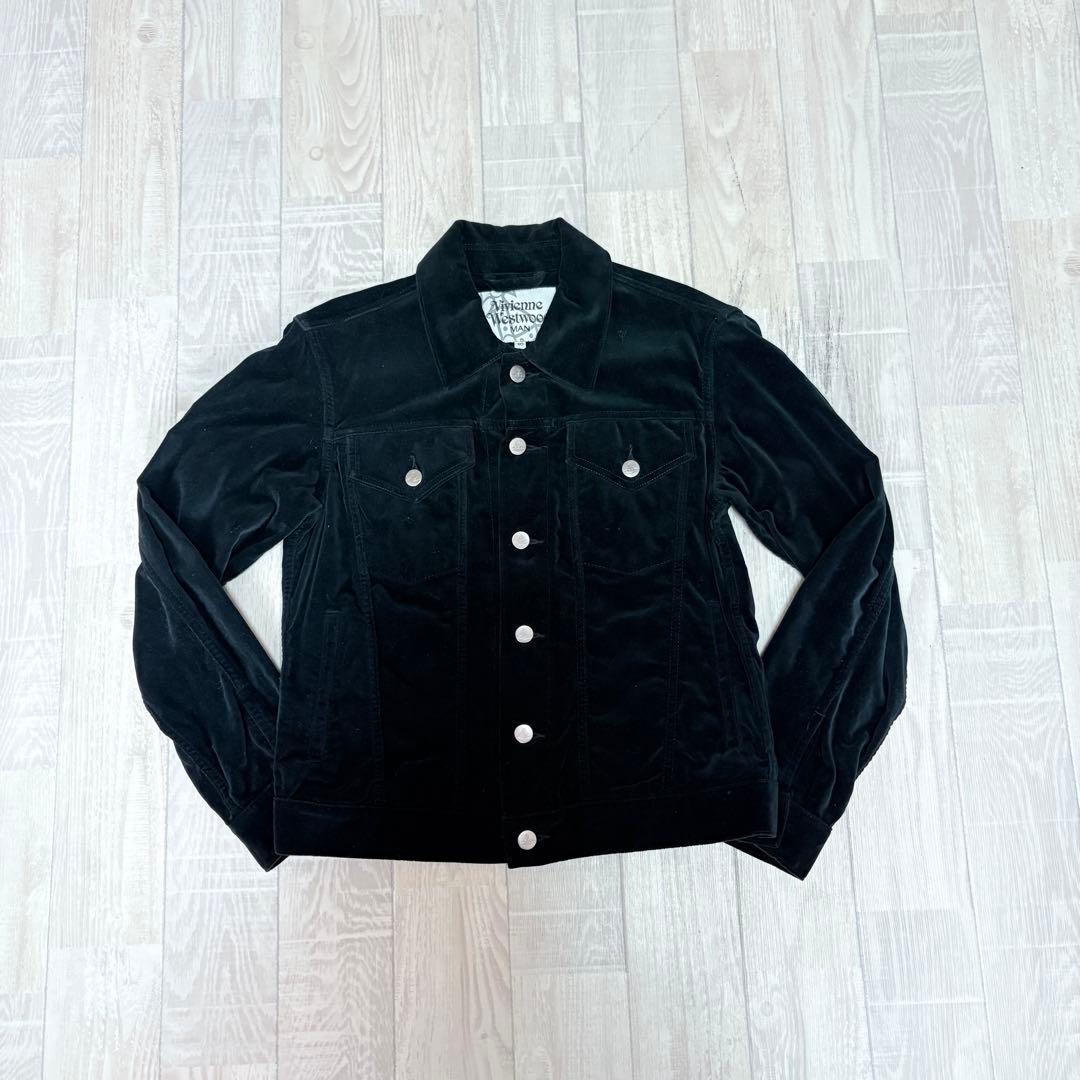 【美品】Vivienne Westwood ベロアジャケット 46