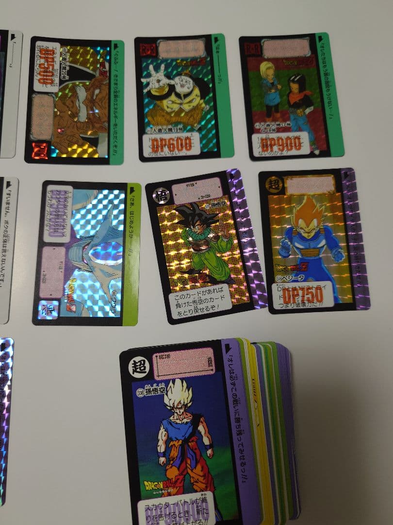 ドラゴンボールカードダス復刻デザインコレクション　開封済　コンプリート