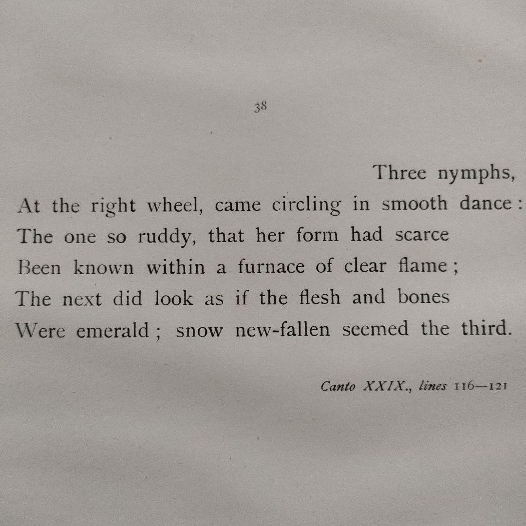 未使用\" ギュスターヴ ドレ　木口木版『神曲/ダンテ』1800年代後半制作