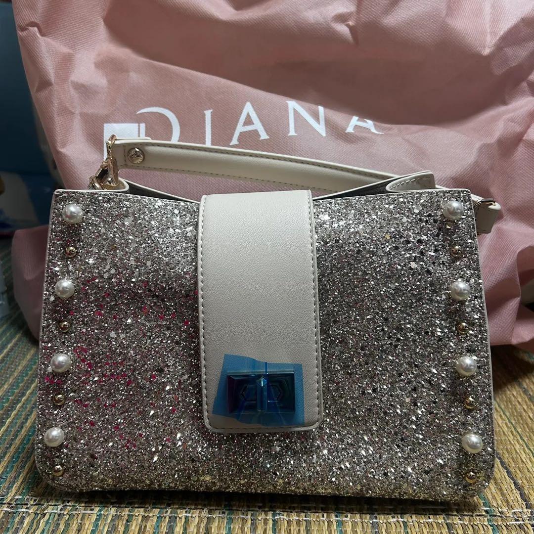 ダイアナ DIANA グリッター ショルダーバッグ