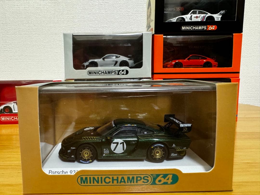 【MINICHAMPS64】Porsche 911/935/934/Cayman
