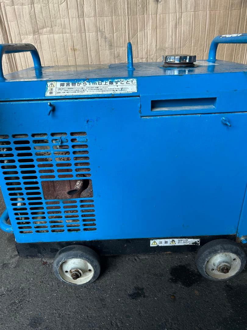 K4 ★ツルミHPJ-5ESM高圧洗浄機防音ガン・高圧ホース・給排水ホースセット