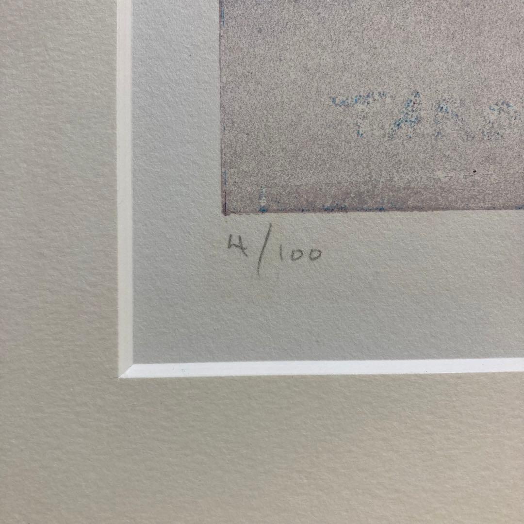 【真作保証】岡本太郎「アドレッサン」シルクスクリーン 直筆サイン 版画 絵画