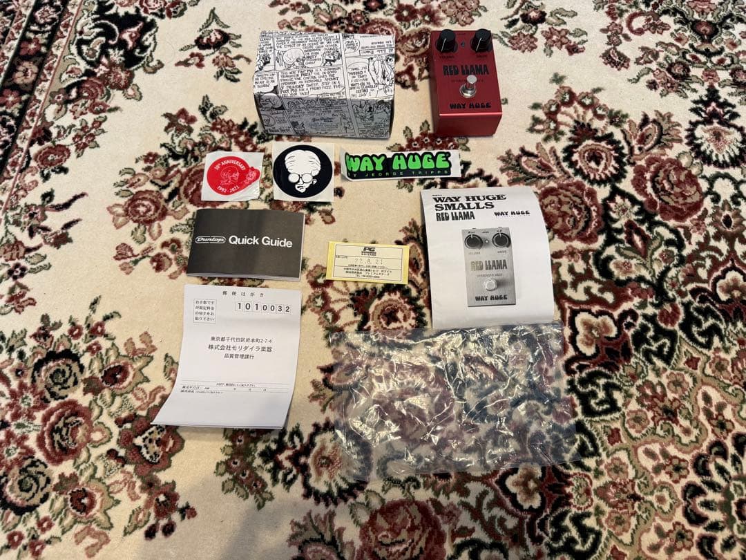 ギター Way Huge WM37 Red Llama Overdrive MkIII