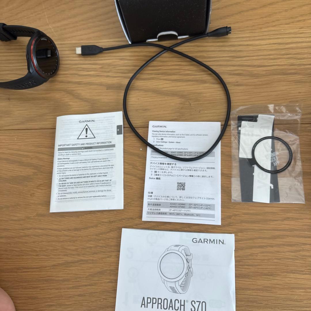 Garmin s70 47ミリタイプ