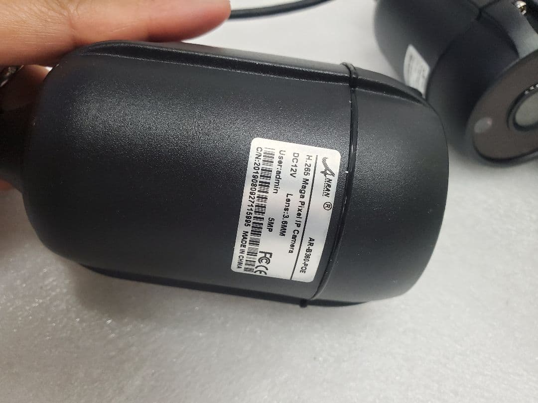 ANRAN 中古 防犯カメラ IPカメラ 4台セット