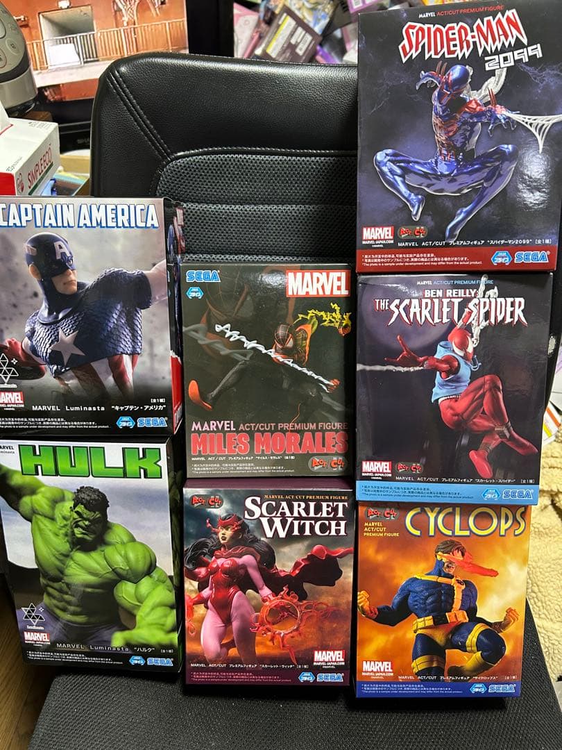 MARVELフィギュア７点セット　未使用