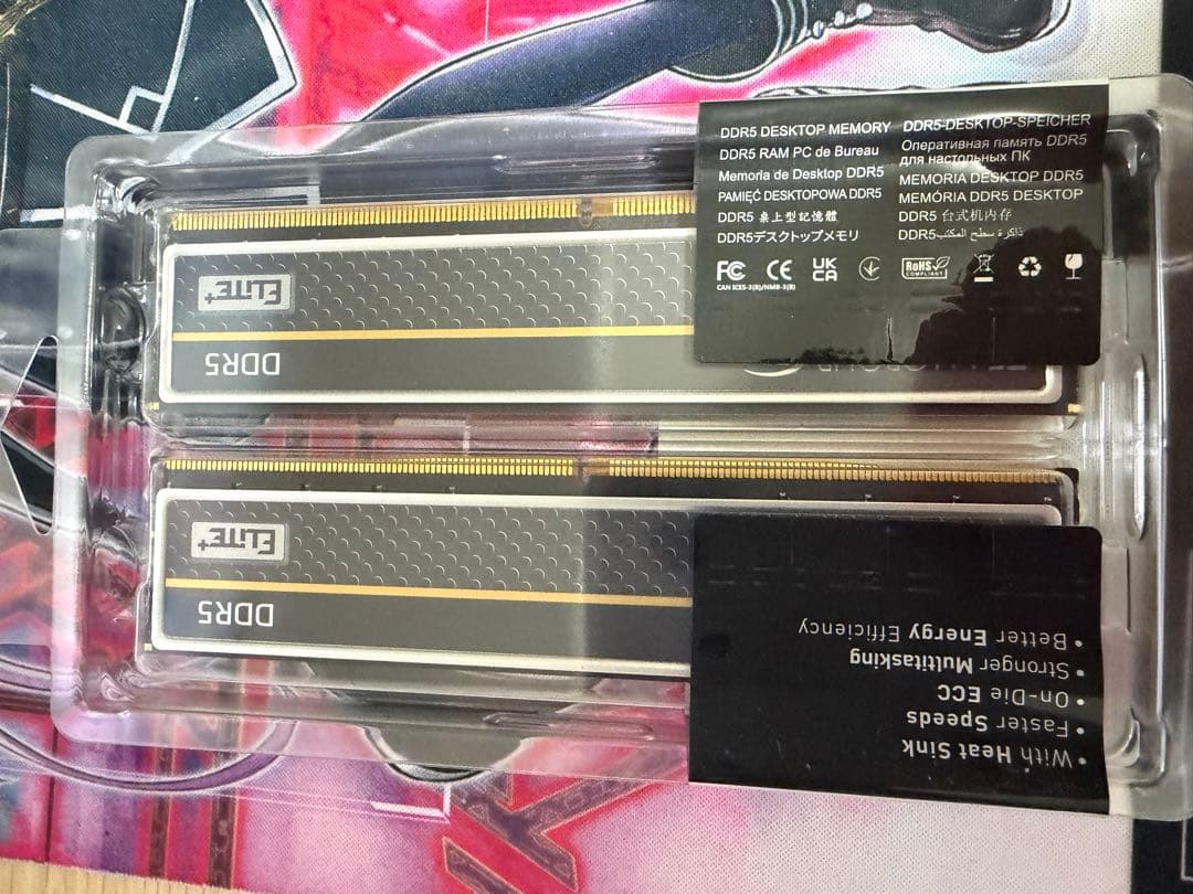 メモリー DDR5-6000 64GBTEAMGROUP ELITE PLUS