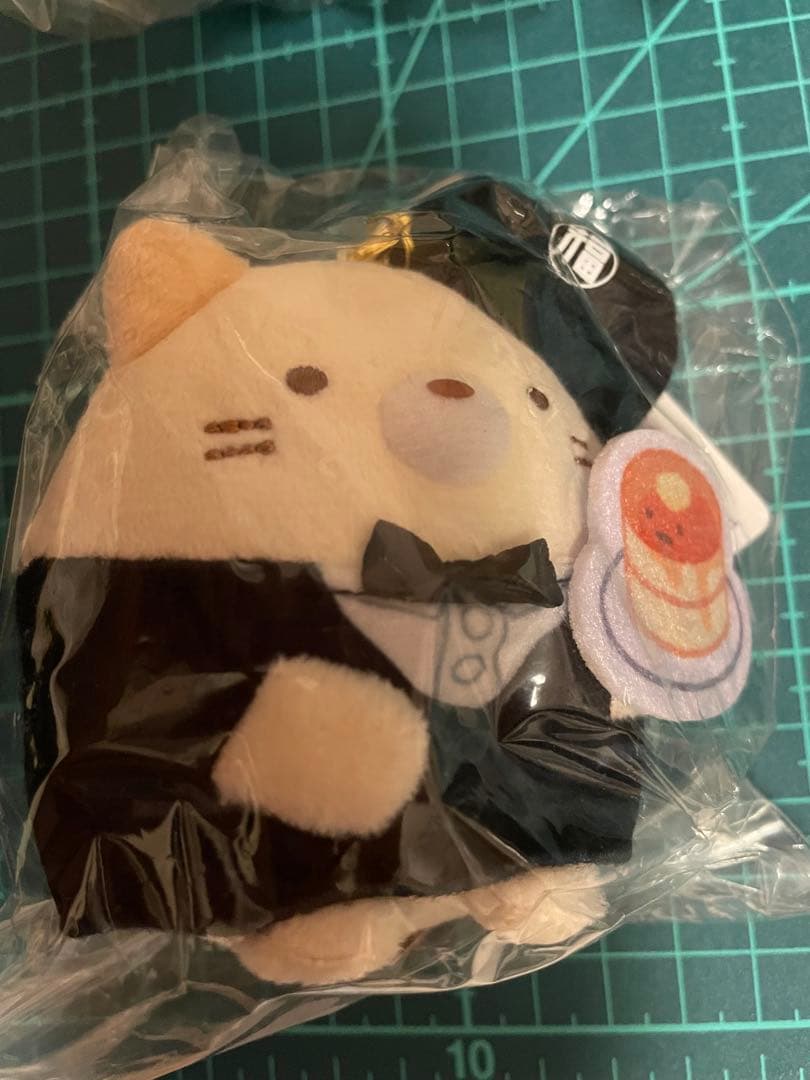 すみっコぐらし×丸福珈琲店　ぶらさげぬいぐるみキーホルダーセット