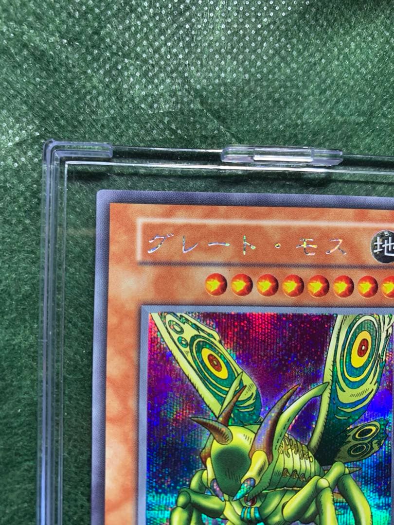 【遊戯王】初期版　グレートモス　シークレットレア