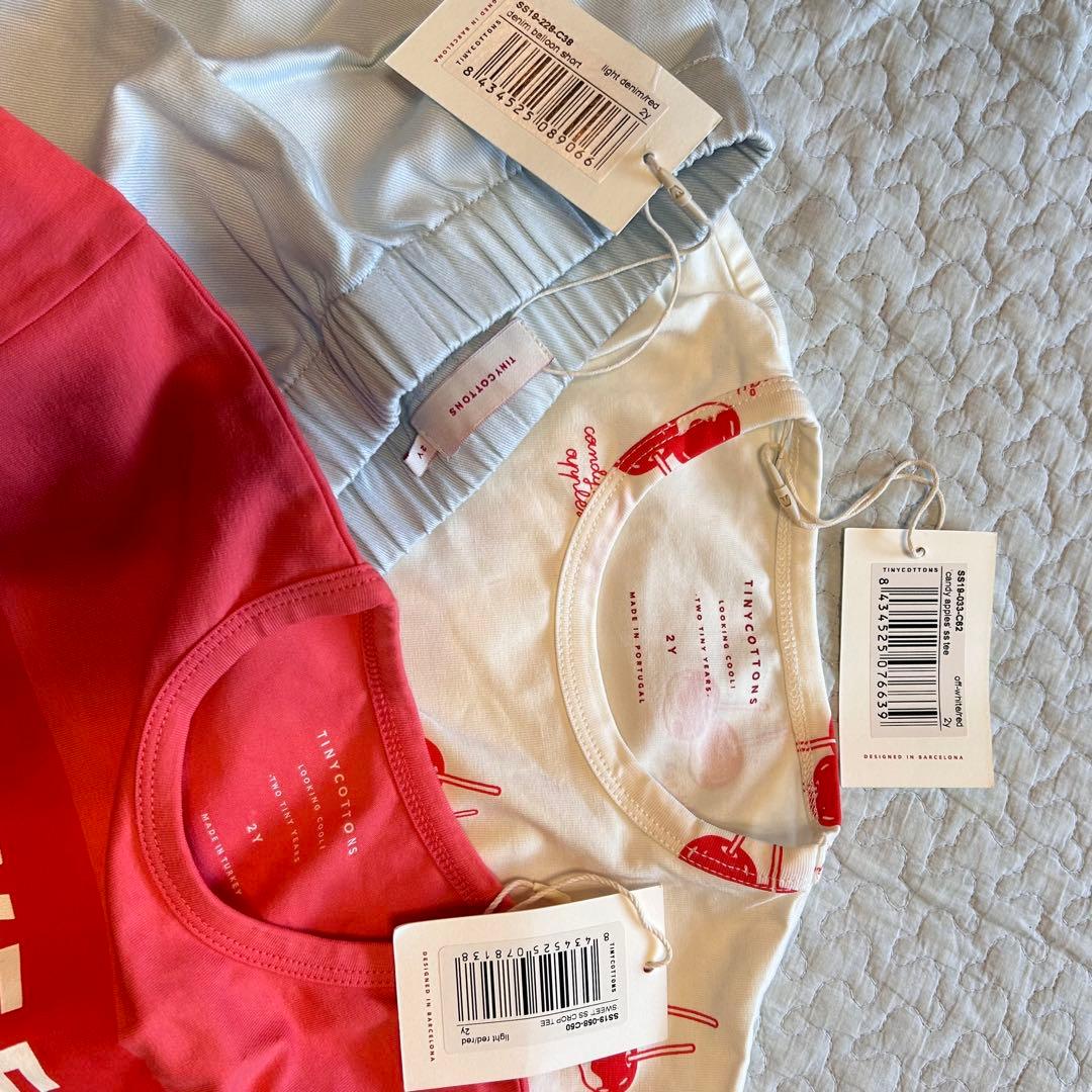 tinycottons Tシャツとパンツのセット　2Y