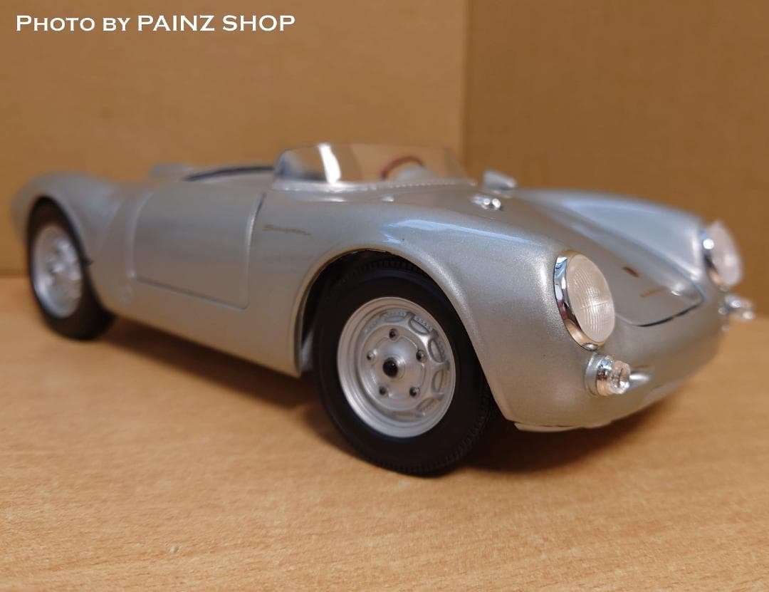 1/18 ポルシェ550A スパイダー 1955 シルバー Porsche