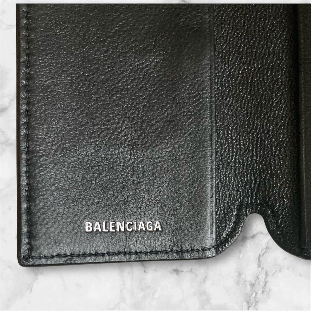 BALENCIAGA バレンシアガ キーケース 6連 ブラック ロゴ 付属品あり