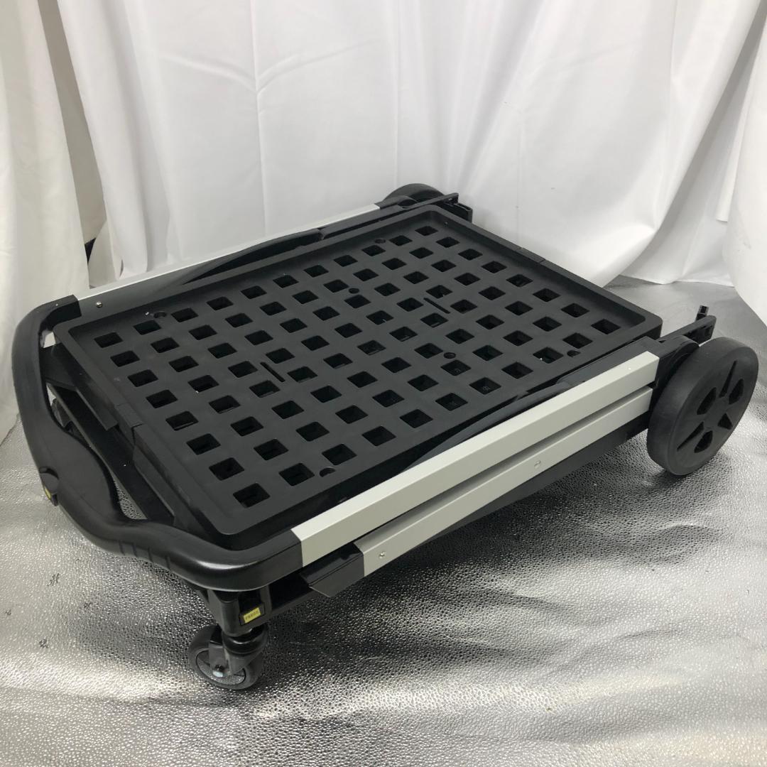 折りたたみ式カート ショッピングカート ダブルレイヤートローリー/ヤS3101