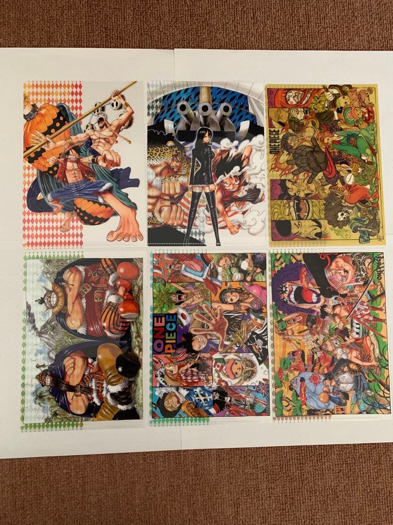 ワンピース　大宴会フェアA5 クリアファイル