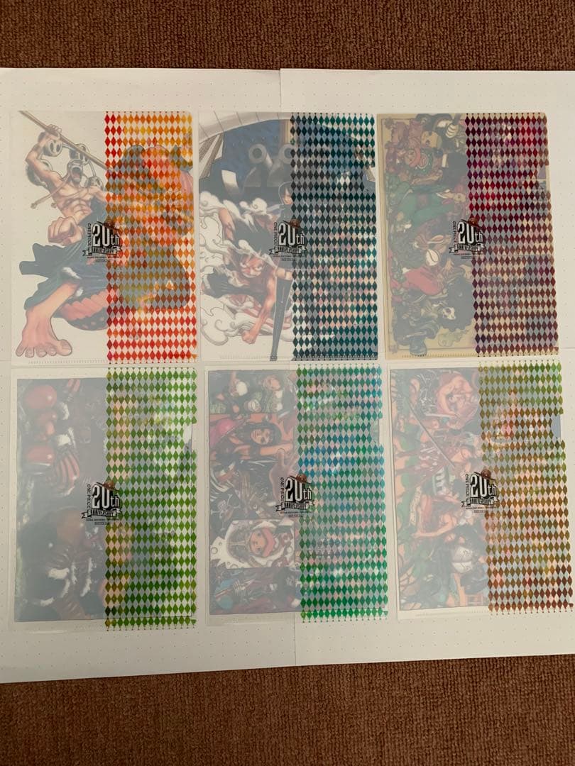 ワンピース　大宴会フェアA5 クリアファイル