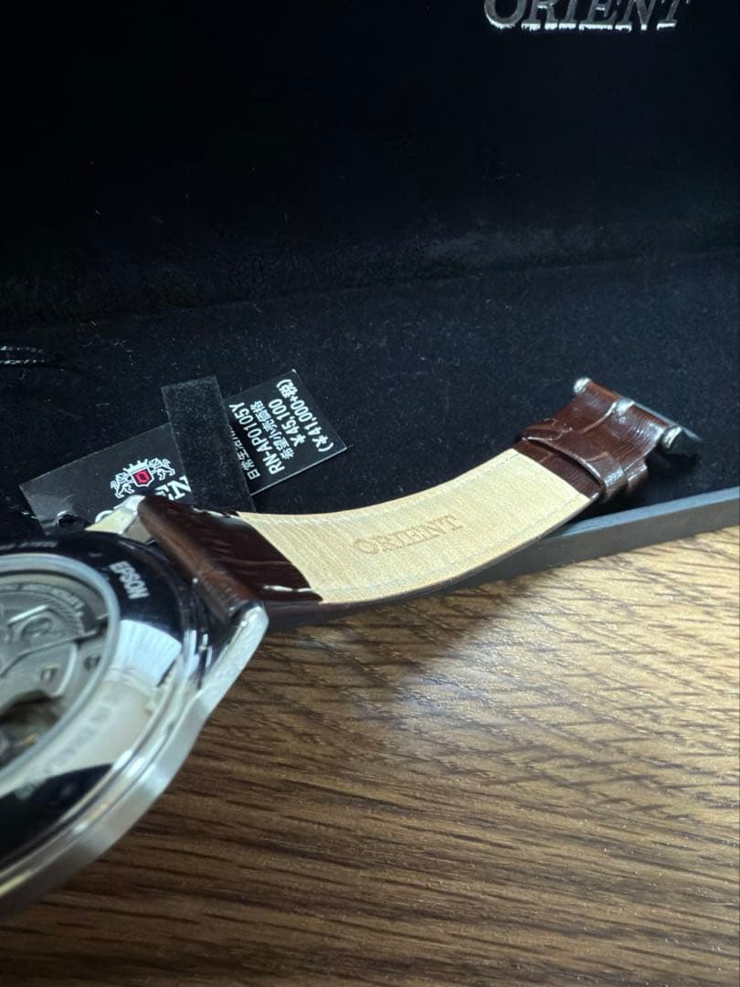 【使用数回】ORIENT オリエント クラシック 自動巻き RN-AP0105Y