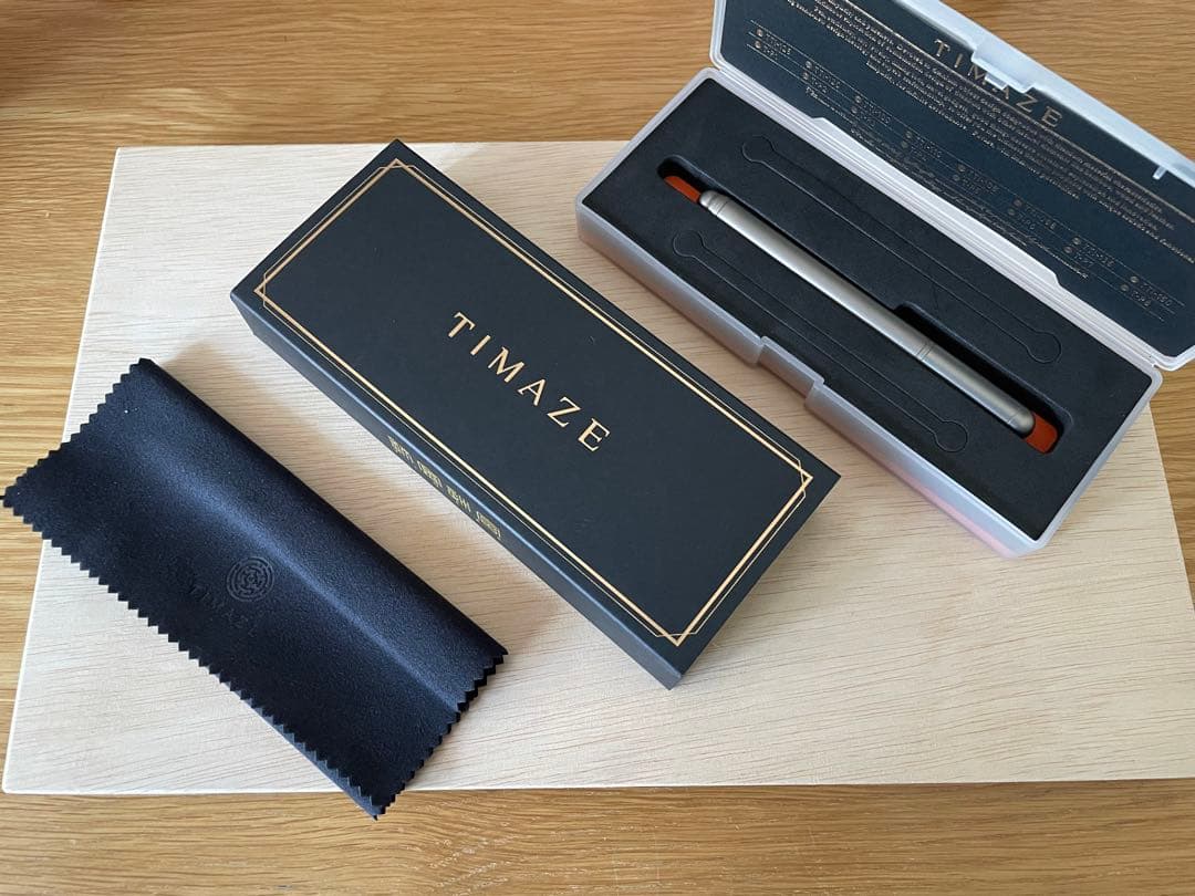 TIMAZE TP4 チタン製万年筆　EF字