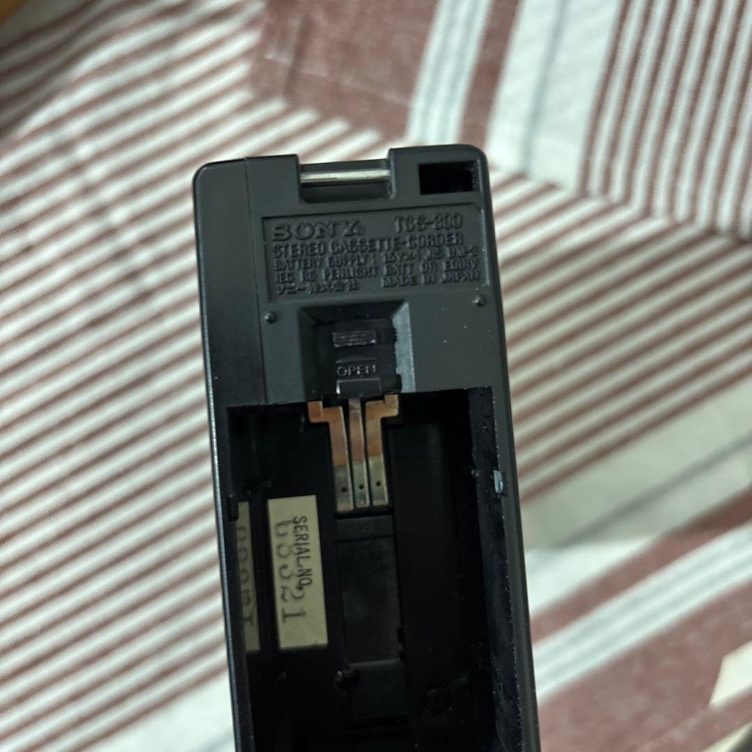 【ジャンク品】SONY TCS-300 カセットプレーヤー