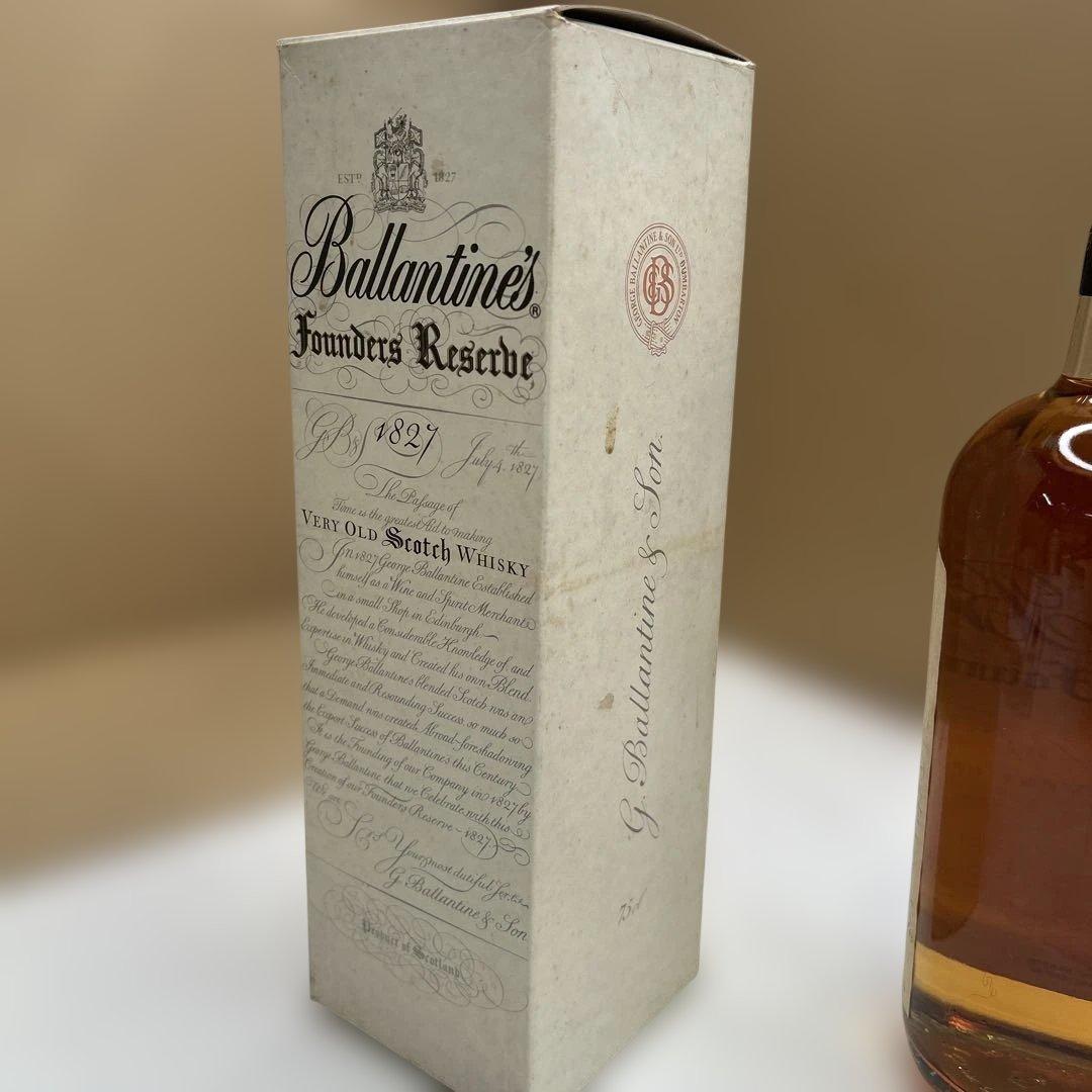 6540【未開栓】Ballantine's Founders Reserve
