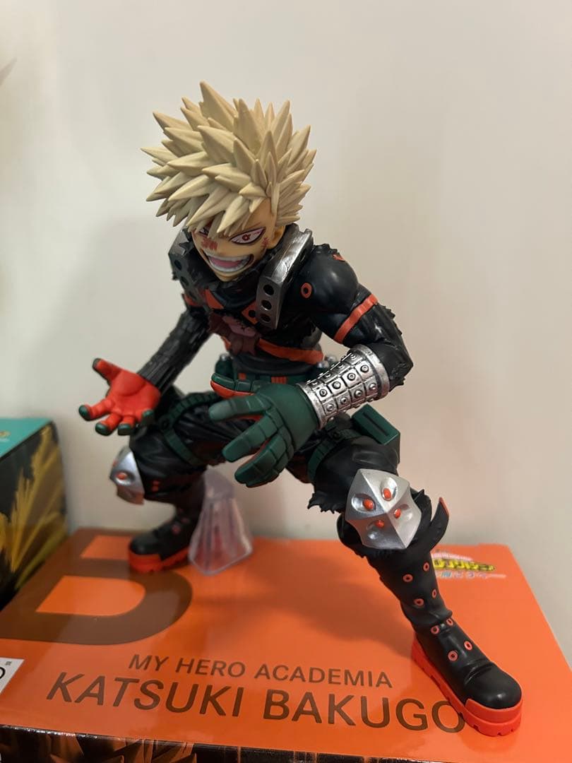 ヒロアカ　フィギュア　一番くじ　緑谷出久　爆豪勝己