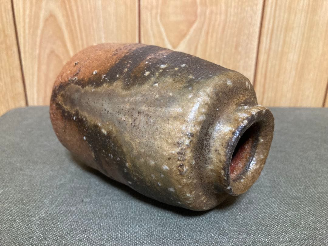 神崎紫峰 信楽掛花入 (検索 辻村史朗 古谷和也 杉本貞光 信楽焼 伊賀焼