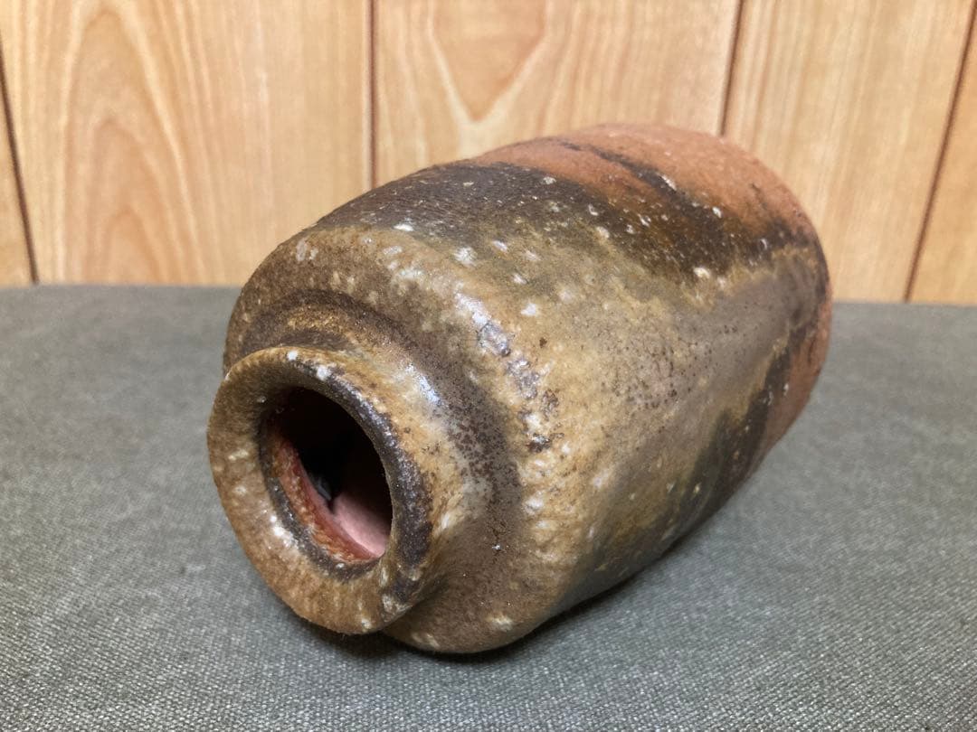 神崎紫峰 信楽掛花入 (検索 辻村史朗 古谷和也 杉本貞光 信楽焼 伊賀焼