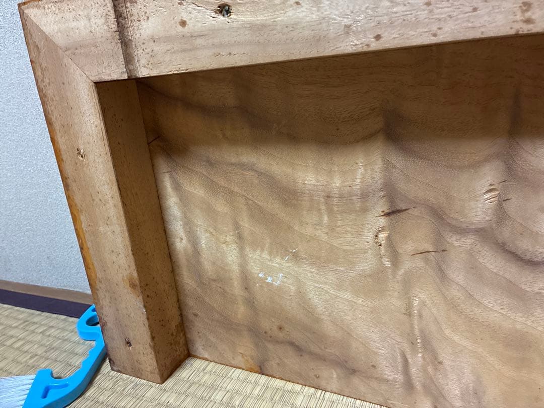 値下げ対応　アンティーク金絲楠木 恵比寿大黒天 木の手彫り一対 80cm 大型