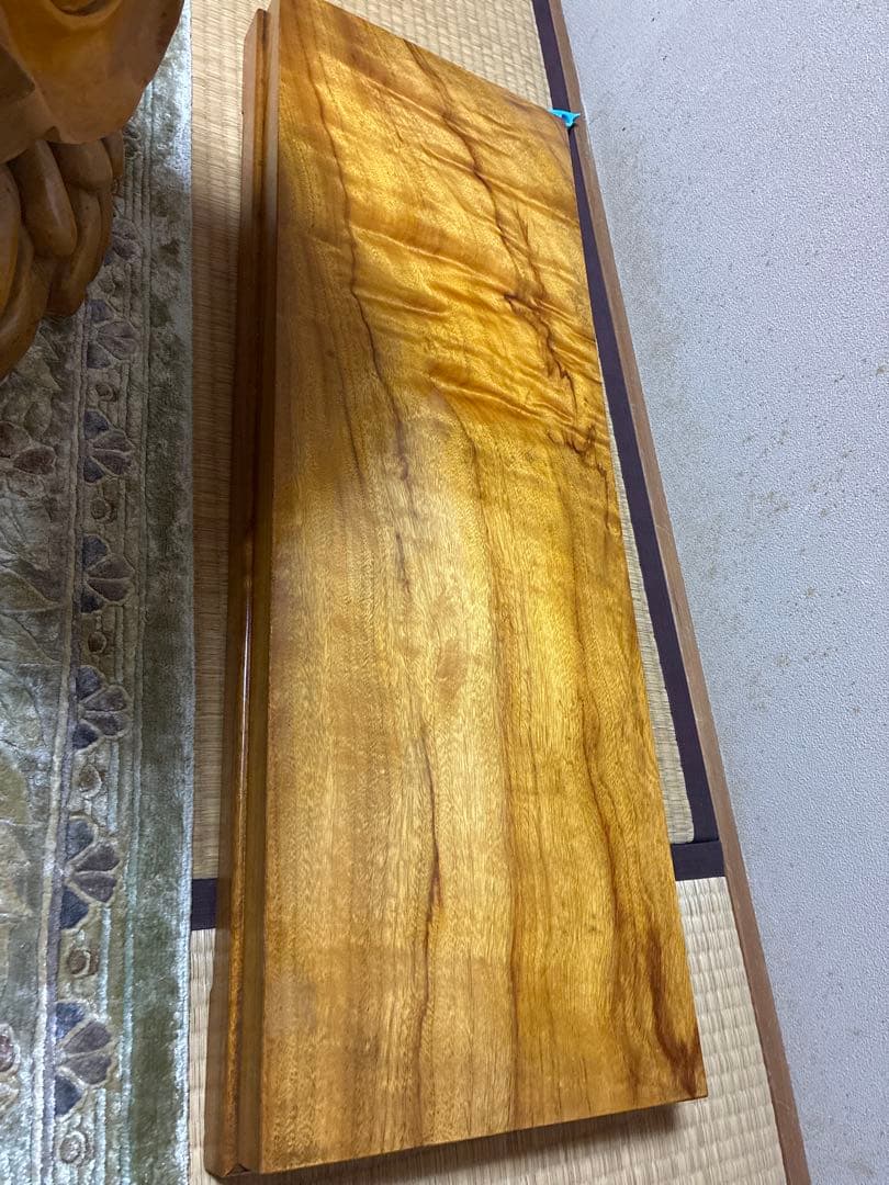 値下げ対応　アンティーク金絲楠木 恵比寿大黒天 木の手彫り一対 80cm 大型